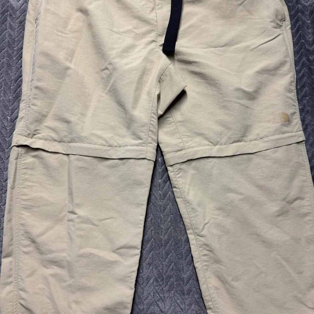 The North Face Paramount Convertible Pants 40 Khaki Excellent Zip Off (2108)